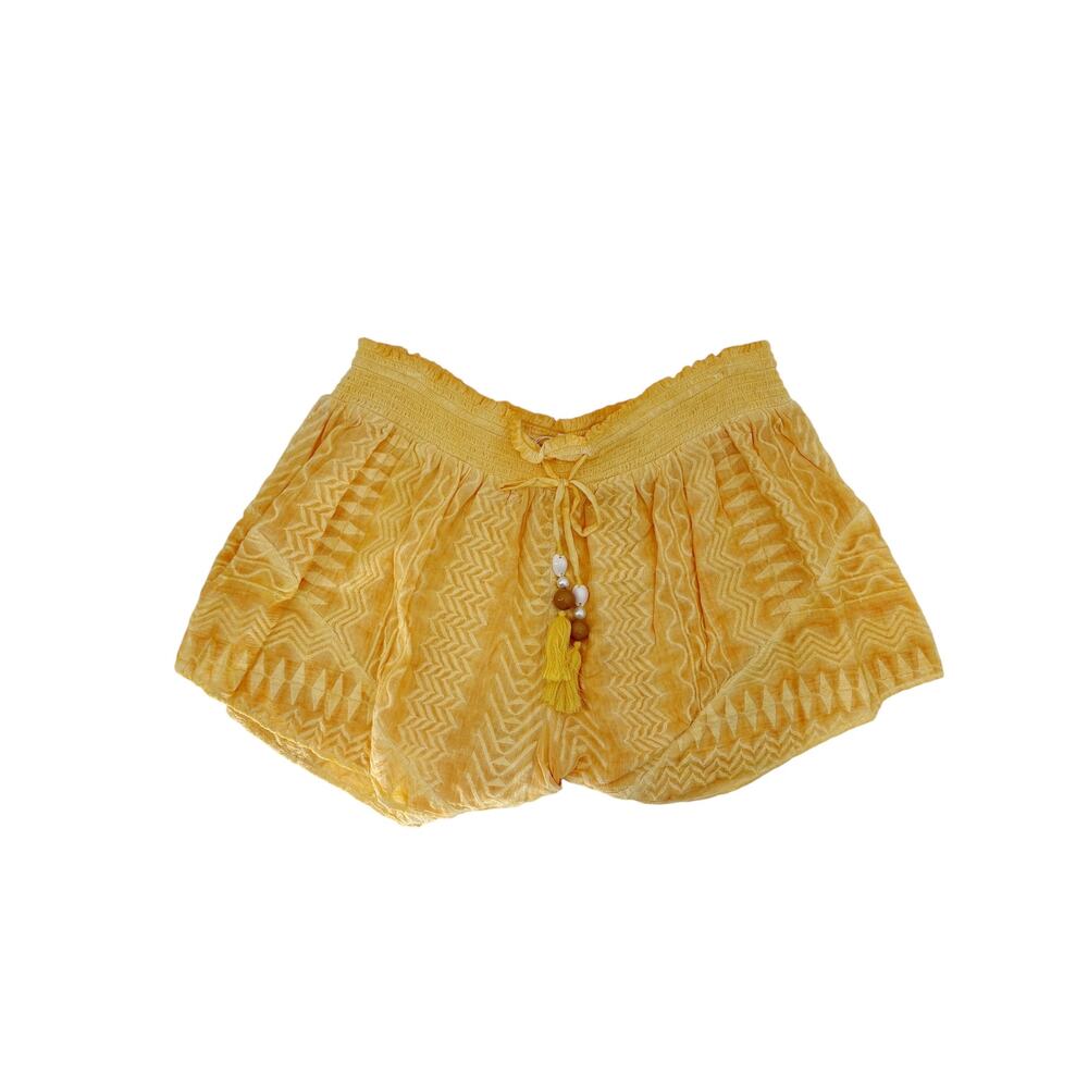 RAMY BROOK Shorts NEW Size M Beni Yellow Sunrise $225 Short - Picture 4 of 6